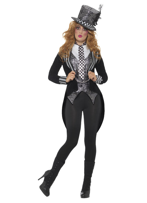 Deluxe Dark Miss Hatter Costume Adult