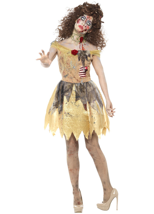 Zombie Golden Fairytale Costume Adult