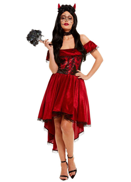 Day of the Dead Devil Costume Adult