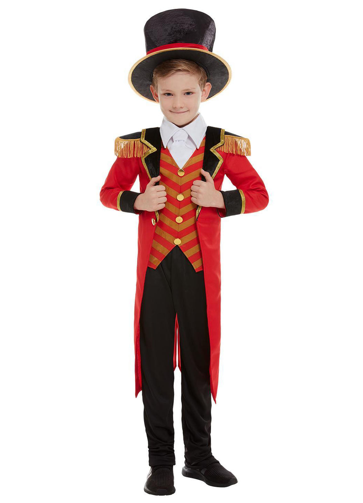 Deluxe Ringmaster Costume Child — Party Britain