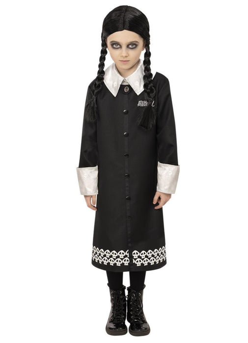 Wednesday Addams Costume Child — Party Britain