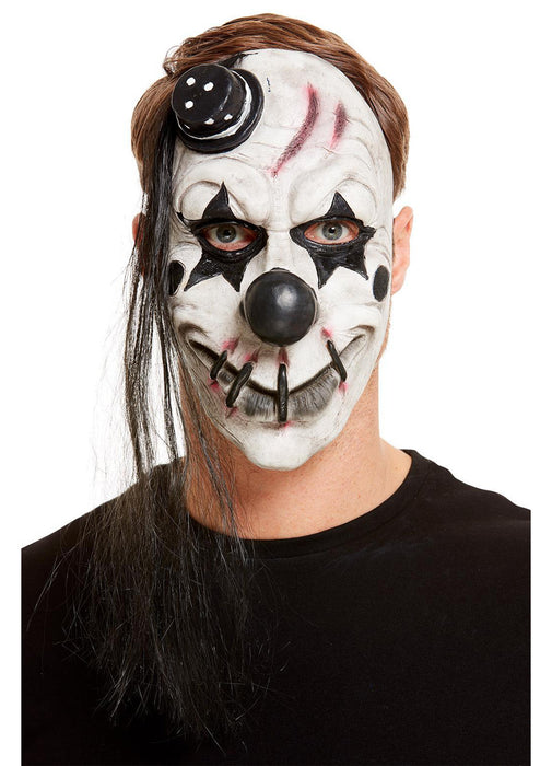 Scary White Clown Mask