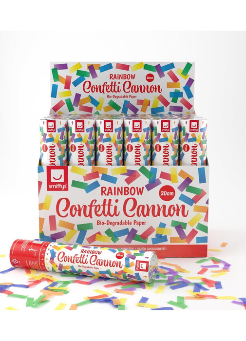 Rainbow Confetti Cannon — Party Britain