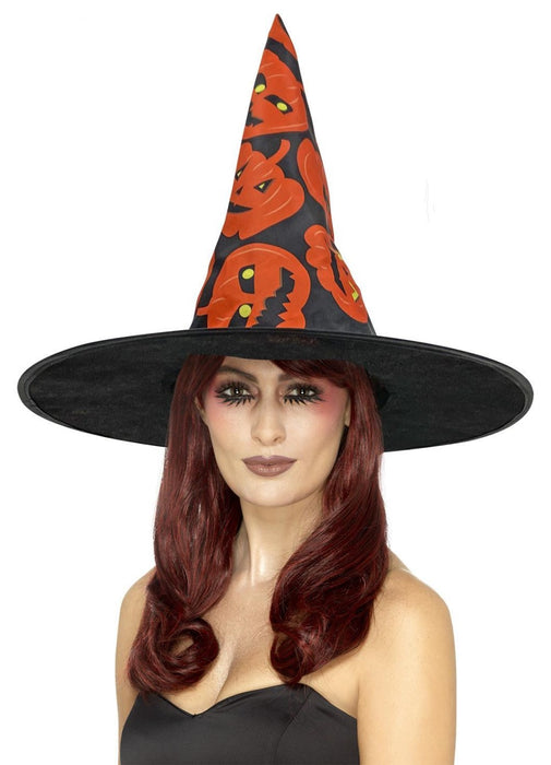 Pumpkin Witch Hat