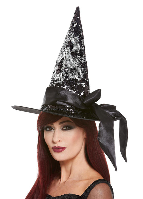 Deluxe Sequin Witch Hat