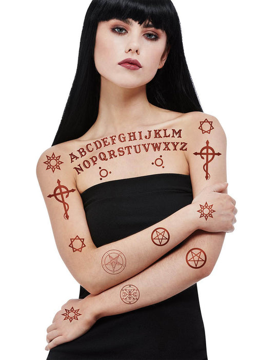 Satanic Tattoo Transfers