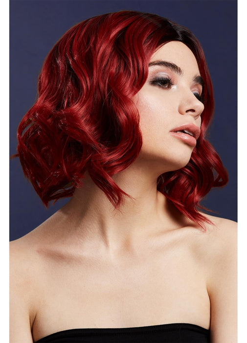 Fever Kourtney Ruby Red Wig