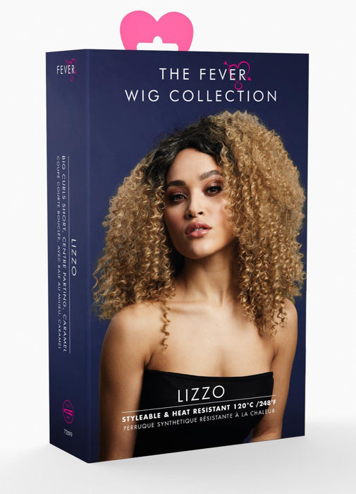 Fever Lizzo Caramel Wig