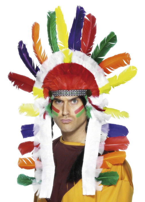 Long Indian Chief's Headdress