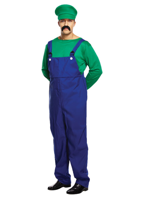 Green Super Workman Costume