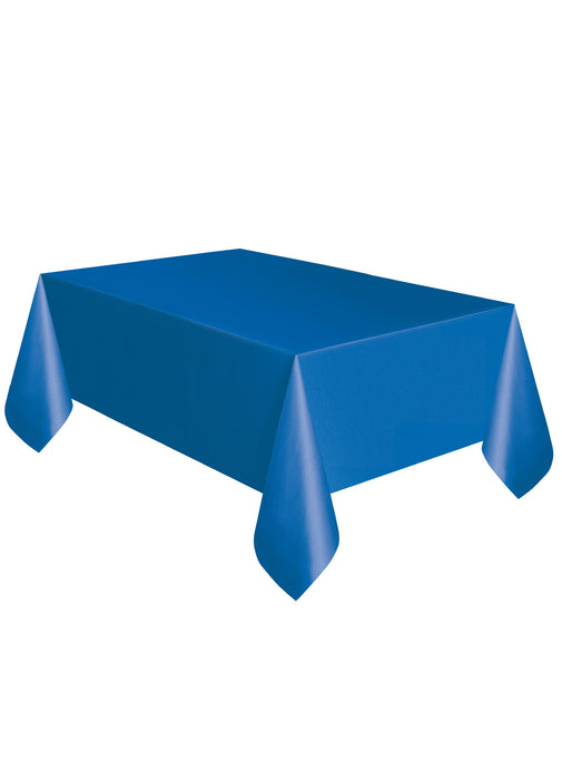 Royal Blue Party Plastic Tablecover