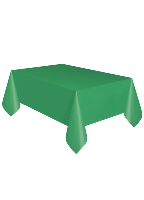 Green Party Plastic Tablecover
