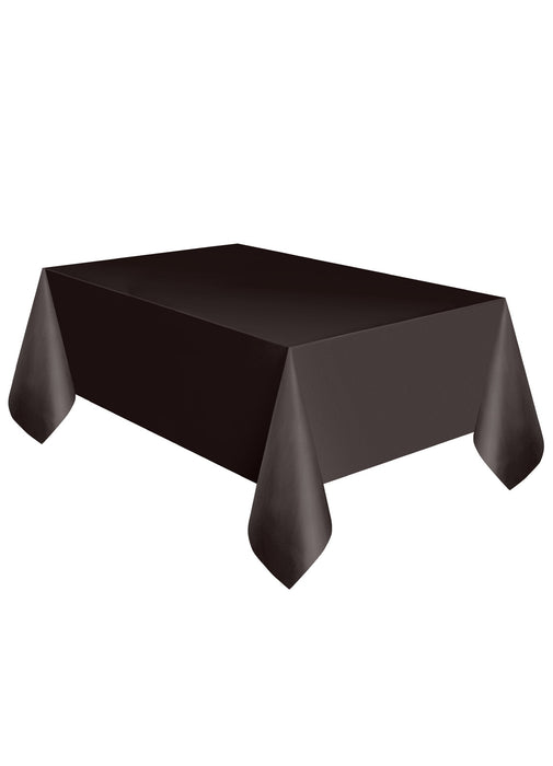 Black Party Plastic Tablecover