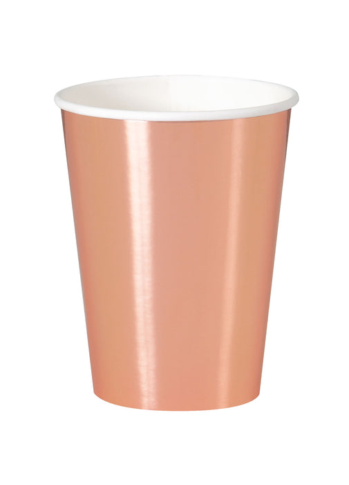 Rose Gold Cups 8pk