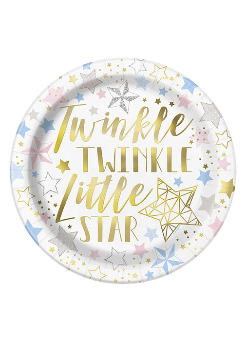 Twinkle Little Star Plates 8pk
