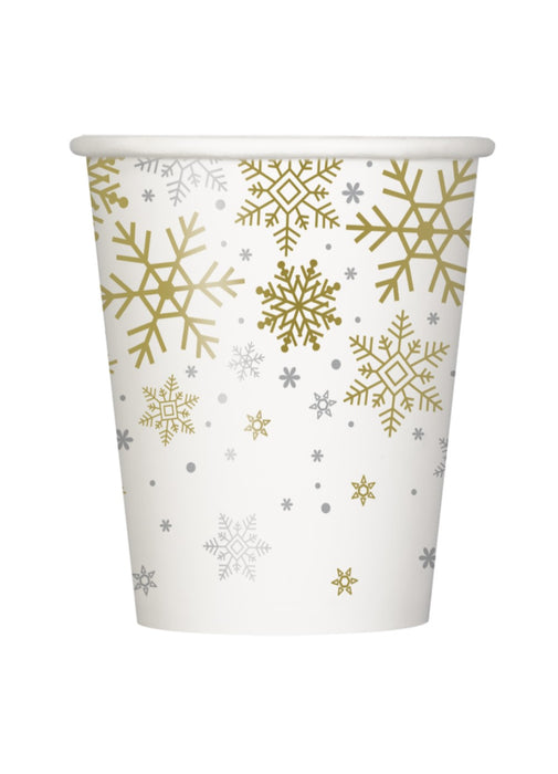 Snowflake Party Cups 8pk
