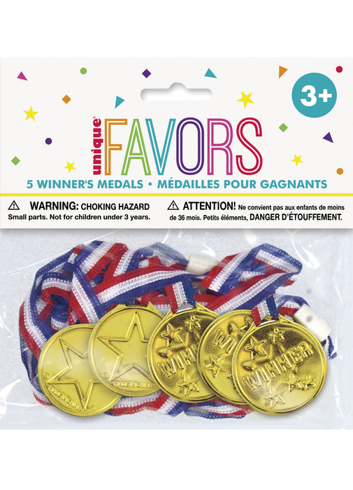 Winner Medals 5pk