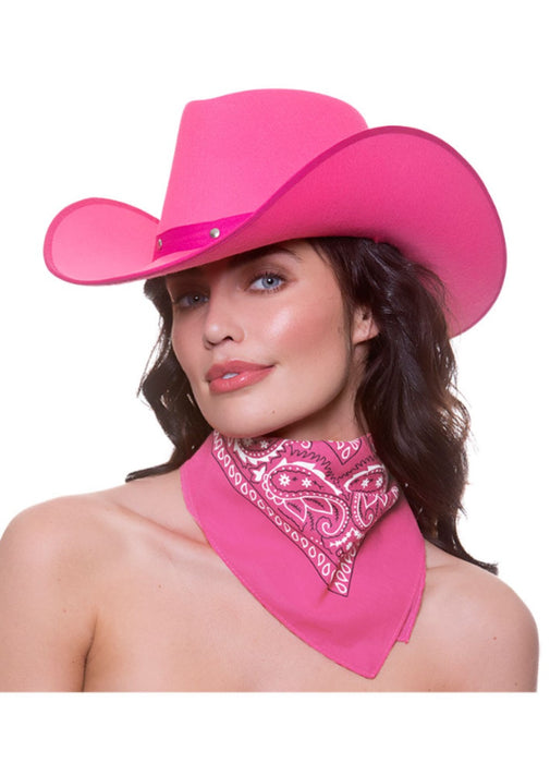 Pink Cowboy Bandana