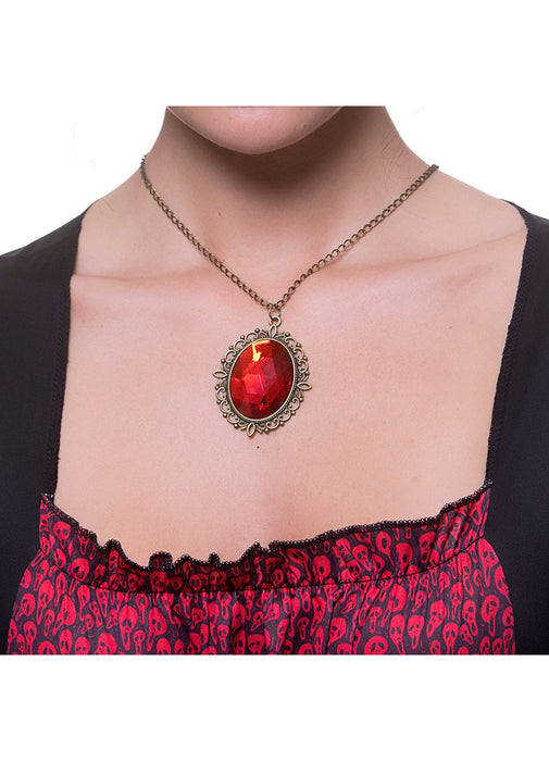 Gothic Ruby Necklace — Party Britain