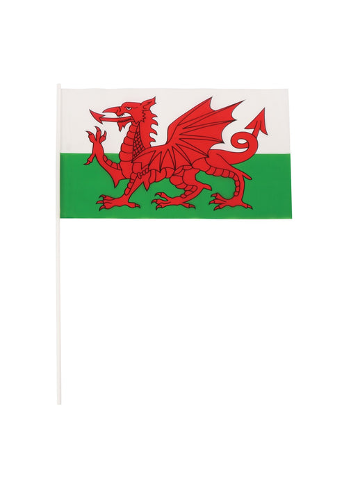 Wales Hand Flag 12pk