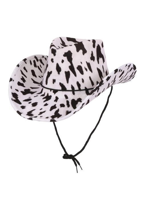 Cowprint Texan Cowboy Hat