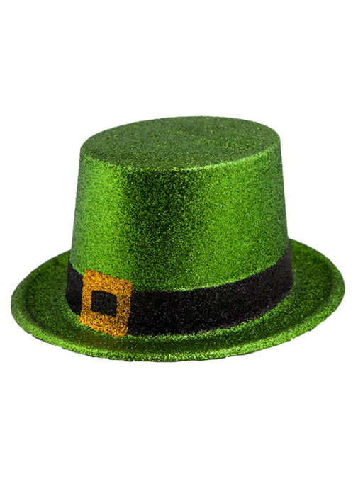 St Patrick's Day Glitter Top Hat