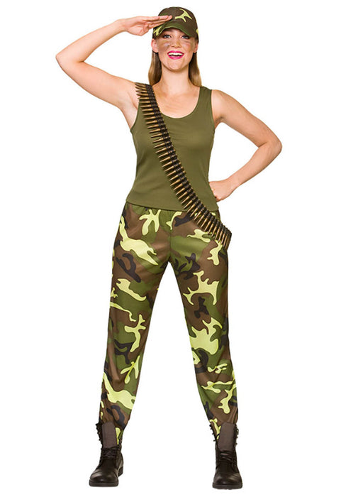 Army Girl Costume Adult