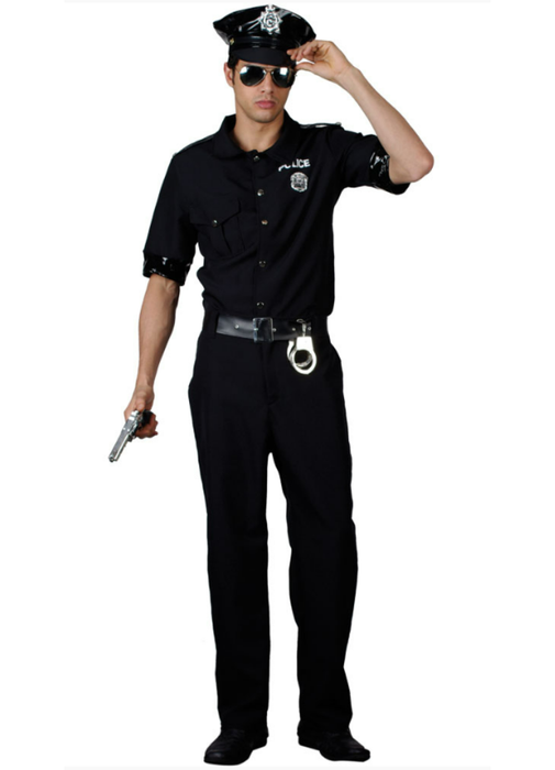 New York Cop Costume Adult — Party Britain