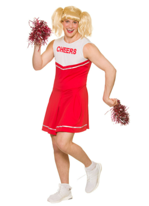 Cheerleader fancy dress sales adults