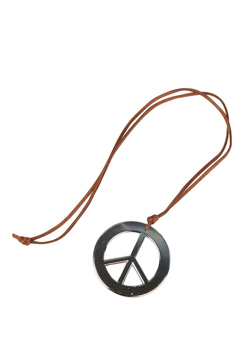 Hippie Peace Sign Medallion
