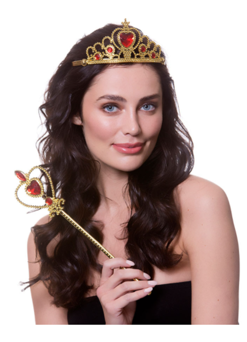 Royal Crown Tiara & Sceptre
