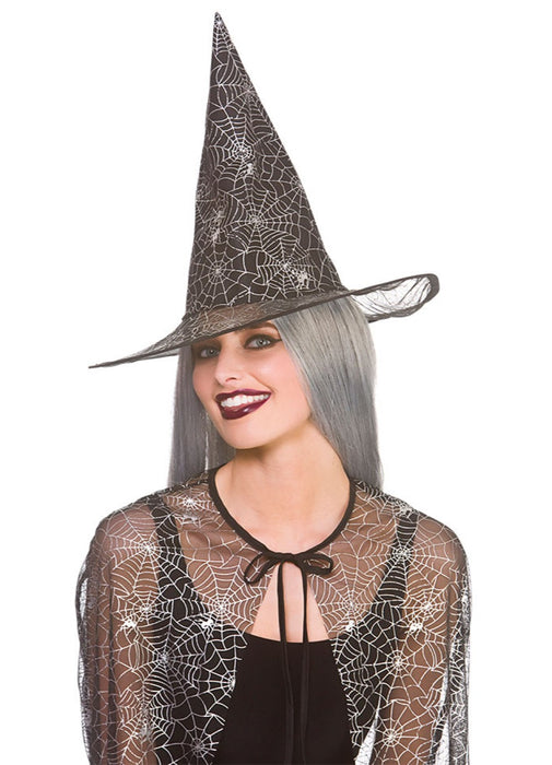 Spider Web Witch Cape & Hat