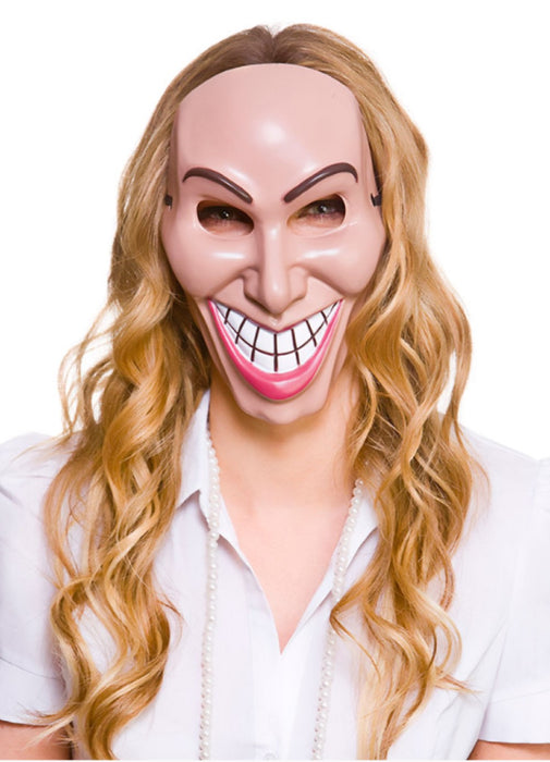 Evil Grin Female Mask