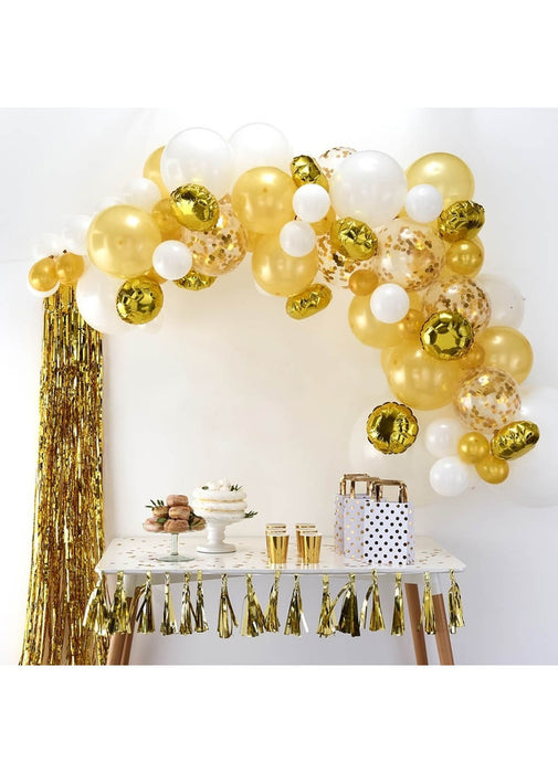 Gold Balloon Arch DIY Kit