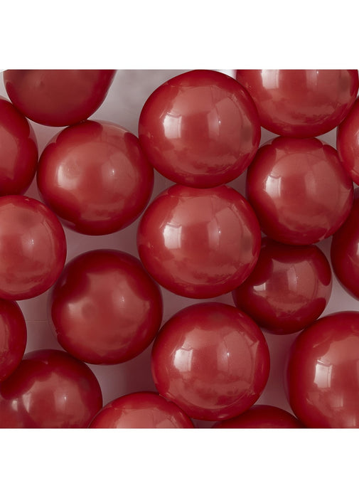 Red 5 Inch Latex Balloons 40 pk