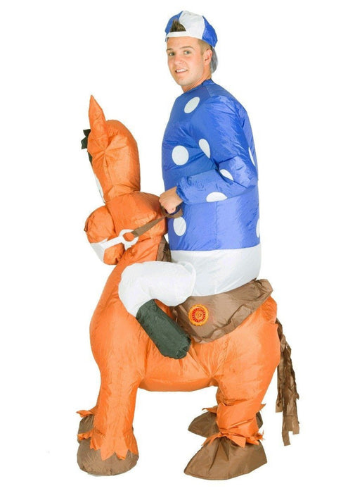 Inflatable Jockey Costume Adult