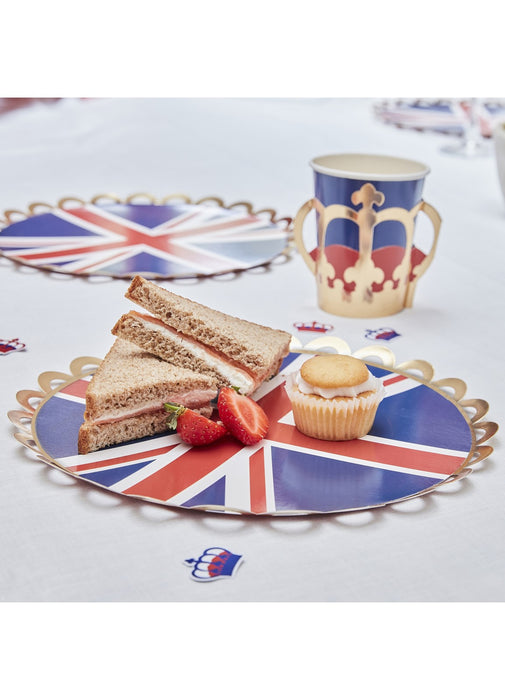 Union Jack Party Plates 8pk