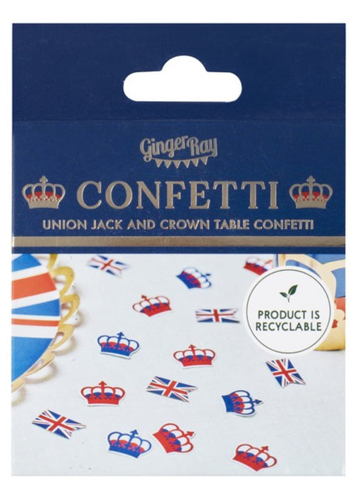 Union Jack Royal Table Confetti