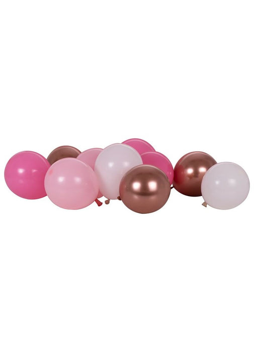 Rose Gold & Blush 5 Inch Latex Balloons 40pk