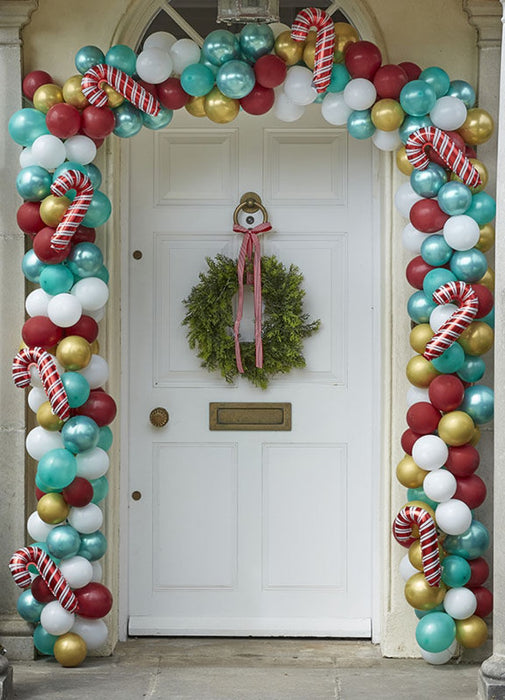 Christmas Door Balloon Arch