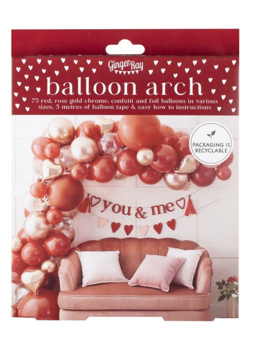 Valentine's Balloon Arch Kit